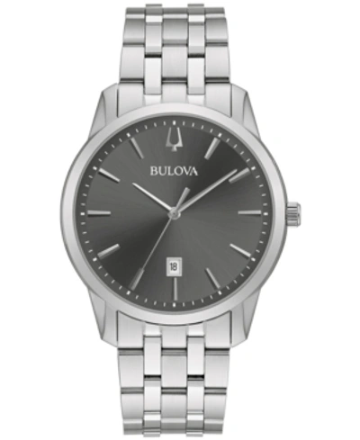 Bulova Men's Classic Sutton Stainless Steel Bracelet Bracelet Watch 40mm In Multi