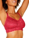 Cosabella Never Say Never Sweetie Curvy Bralette In Deep Ruby