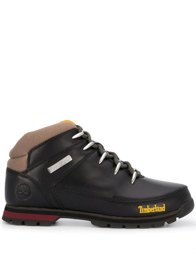 Timberland Lace-up Ankle Boots In Black