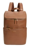 Matt & Nat 'brave' Faux Leather Backpack In Woodland