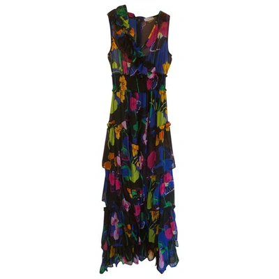 Pre-owned Ainea Maxi Dress In Multicolour