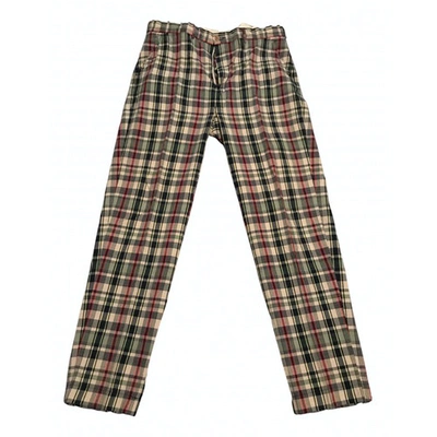Pre-owned Polo Ralph Lauren Trousers In Multicolour