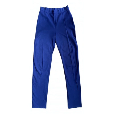 Pre-owned Isabel Marant Trousers In Purple