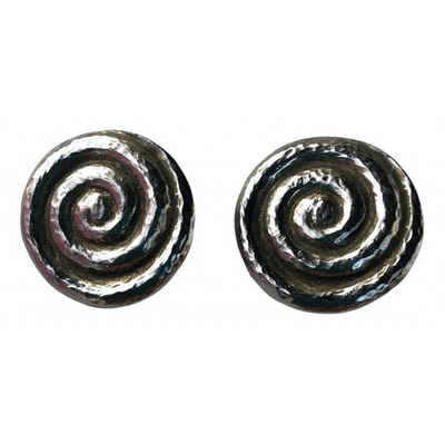 Pre-owned Rochas Earrings In Metallic