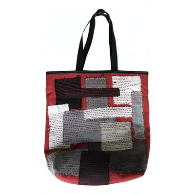 Pre-owned Sarah's Bag Cloth Tote In Red