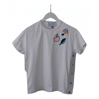 Pre-owned Mira Mikati White Cotton Top