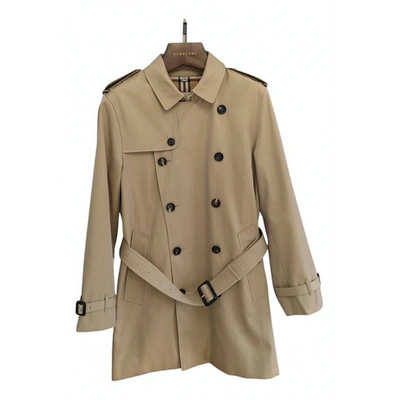 Pre-owned Burberry Jacket In Beige