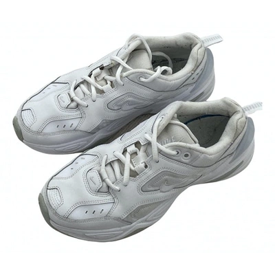 Pre-owned Nike M2k Tekno White Cloth Trainers