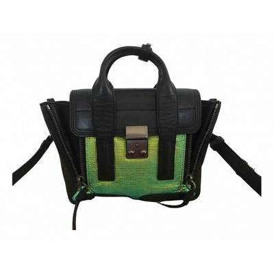 Pre-owned 3.1 Phillip Lim / フィリップ リム Pashli Leather Crossbody Bag In Green