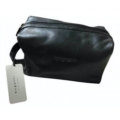 Pre-owned Bugatti Leather Small Bag In Black