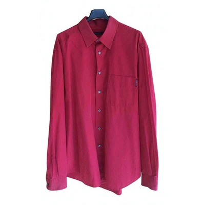 Pre-owned Valentino Shirt In Red