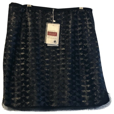 Pre-owned Comptoir Des Cotonniers Skirt In Black