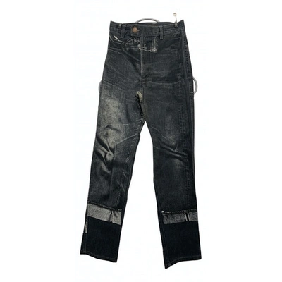 Pre-owned Jean Paul Gaultier Straight Jeans In Multicolour