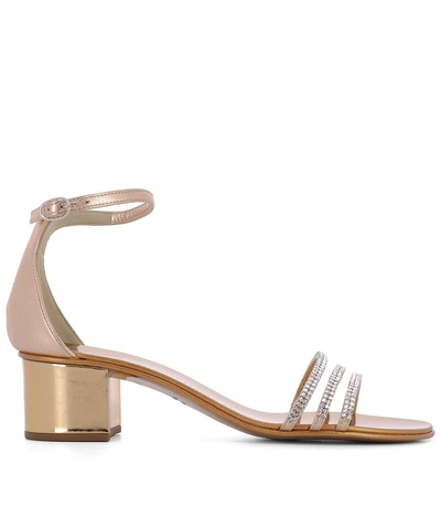 Giuseppe Zanotti Pink Leather Sandals