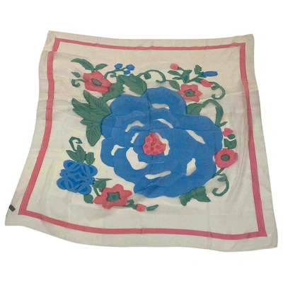 Pre-owned Loewe Silk Handkerchief In Multicolour
