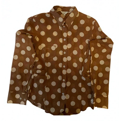 Pre-owned Paul Smith Shirt In Brown
