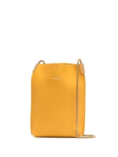 Saint Laurent Suzanne Shoulder Bag In Yellow