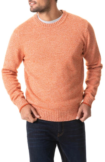 Rodd & Gunn Lauriston Crewneck Sweater In Turmeric