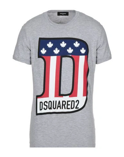 Dsquared2 T-shirts In Grey