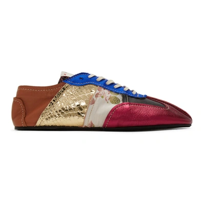 スニーカー Laced Up Sneakers - Marni - Leather - Pink Marni Sneakers for Women | Online Sale up to 65% off | Lyst
