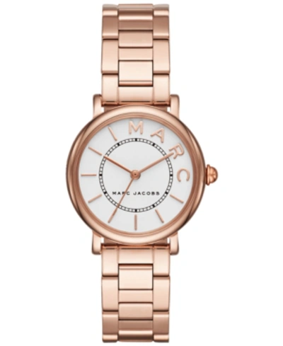 Marc Jacobs Classic Watch, 28mm In White/rose Gold