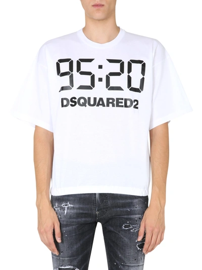Dsquared2 Crew Neck T-shirt In White