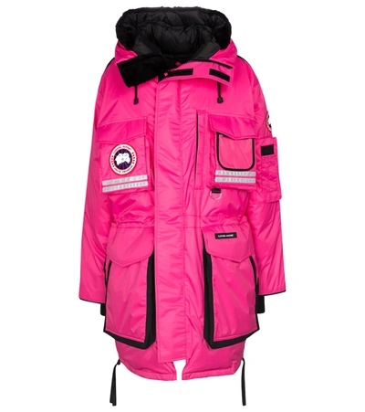 Canada Goose X Browns 50 Snow Mantra Hooded Parka Coat In Rosa