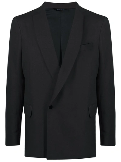 Costumein Single-breasted Tailored Blazer In Black