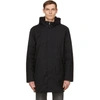 Mackage 'thorin' Concealed Zipper Hooded Parka Jacket In Navy