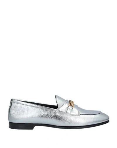 Tom Ford Loafers In Silver