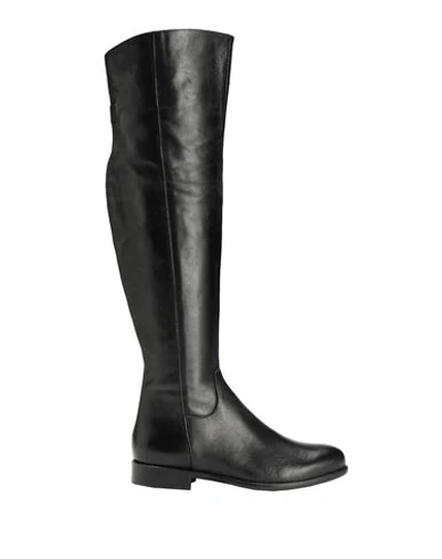 8 By Yoox Knee Boots In Black