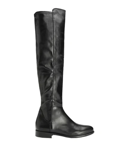 8 By Yoox Knee Boots In Black
