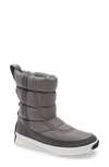 Sorel Out 'n About Puffy Waterproof Snow Boot In Quarry