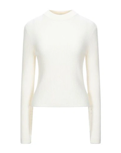 Maje Sweaters In Ivory