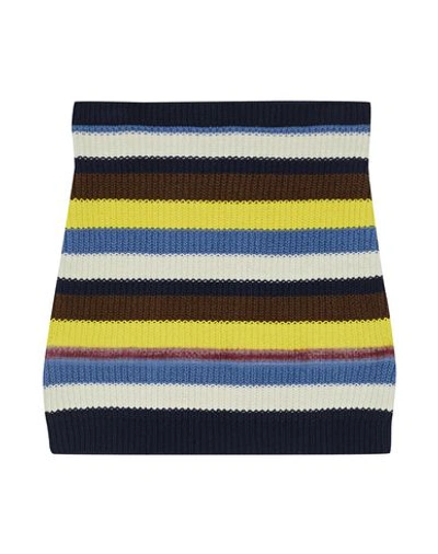 Marni Mini Skirts In Dark Blue