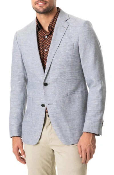 Rodd & Gunn Men's The Cascades Wool-linen Deconstructed Sport Jacket In Bluestone