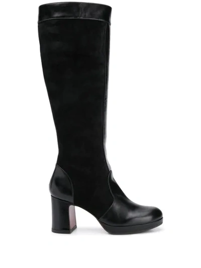 Chie Mihara Heral Platform Boots In Black