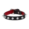 Christian Louboutin Loubilink Crystal Studded Leather Bracelet In Bk1d Black