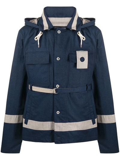 Craig Green Panelled Utility Jacket In Blue