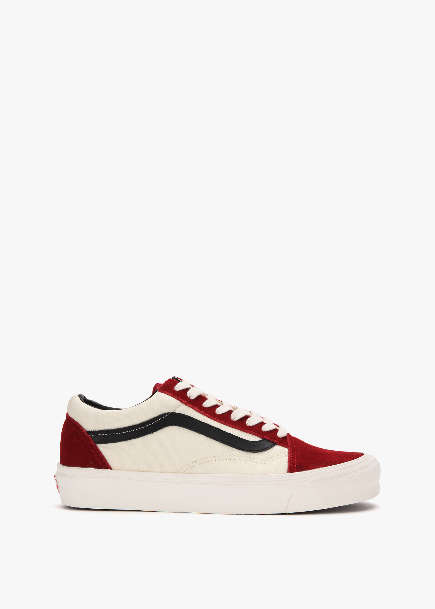 old skool marshmallow red