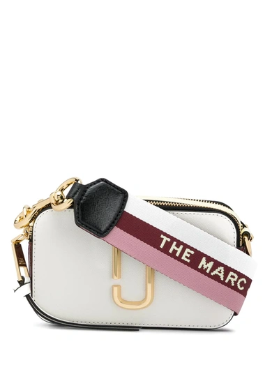 The Marc Jacobs Tracolla Snapshot Multicolor In White