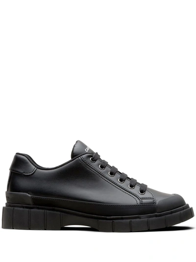 Car Shoe Block Low-top Trainers In Black