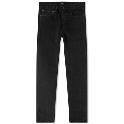 Edwin Ed-55 Relaxed Tapered Jean In Black