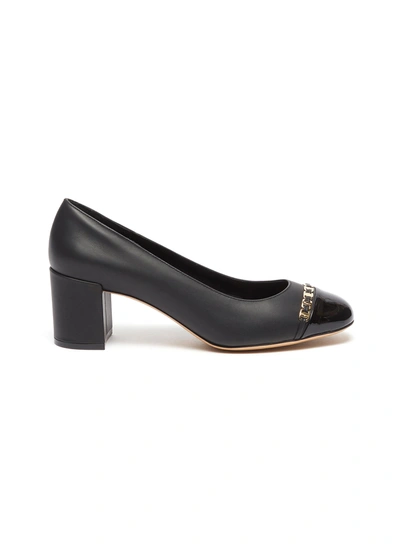 Ferragamo Women's Avella Block-heel Pumps In Nero