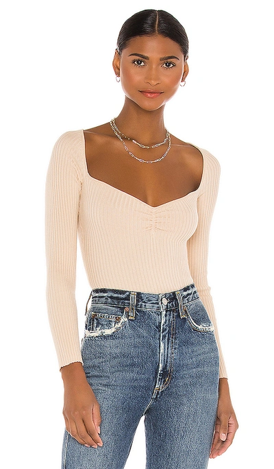 Majorelle Salone Sweater In Almond