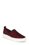 Vince Women's Saxon 2 Slip On Platform Sneakers In Black Plum