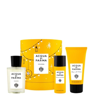 Acqua Di Parma Colonia Eau De Cologne Fragrance Gift Set (100ml) In White