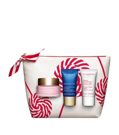 Clarins Multi-active Collection In White