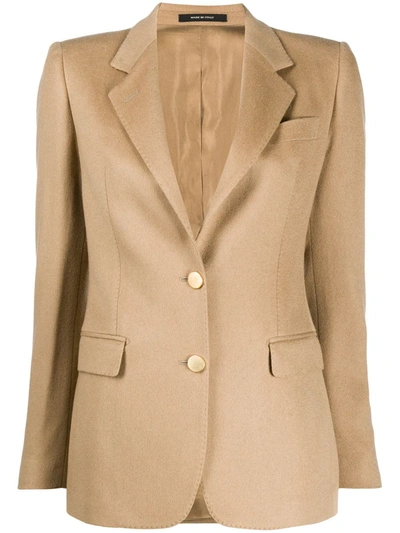 Tagliatore Classic Tailored Blazer In Neutrals