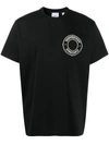 Burberry Laydon Cotton T-shirt In Black